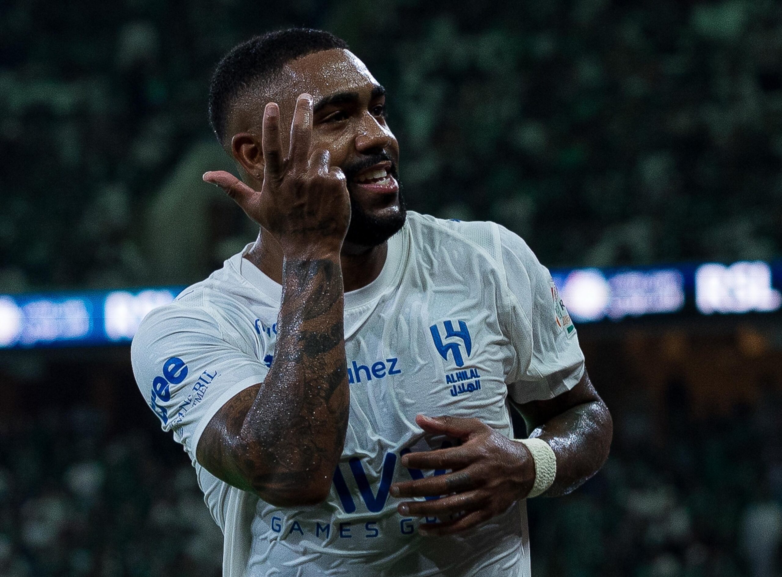 كم مباراة سوف يفتقد فيها الهلال خدمات مالكوم؟